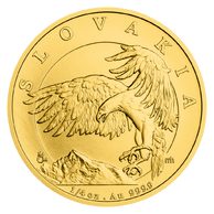 Zlatá 1/4oz investiční mince Orel 2023 standard (ČM 2024) 